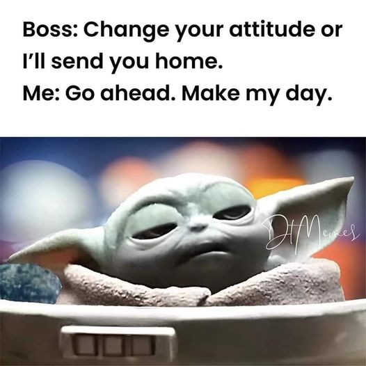 Boss: change your attitude or""