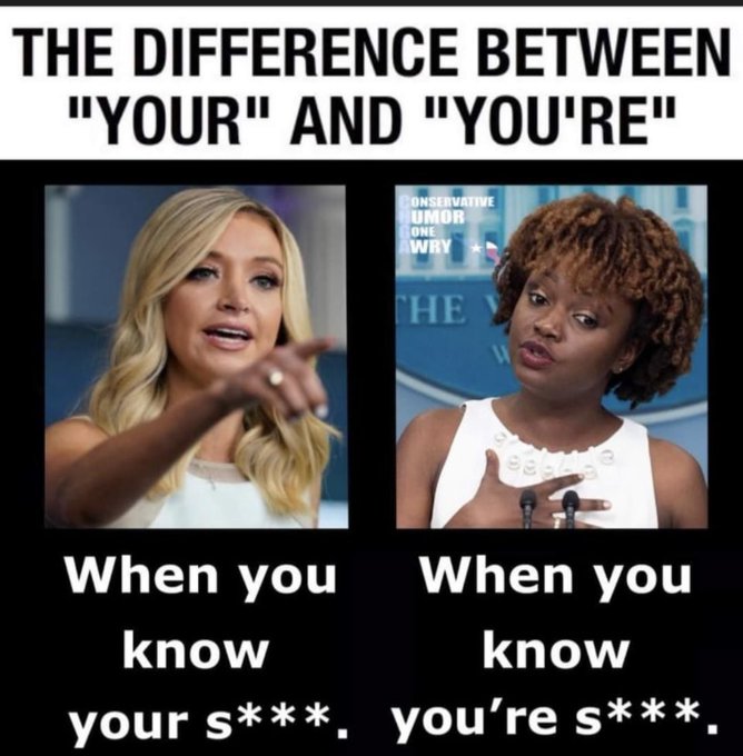 The Difference between Your and You're""