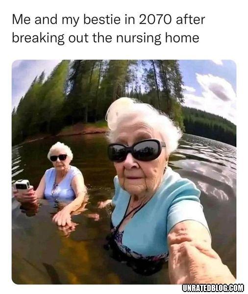 Me and my bestie in 2070
